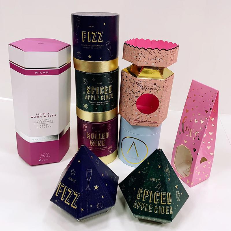 韩城化妆品包装盒、异形包装盒、异形礼盒、异形纸盒定制印刷